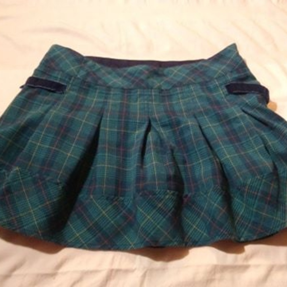 Cherokee Plaid Skort